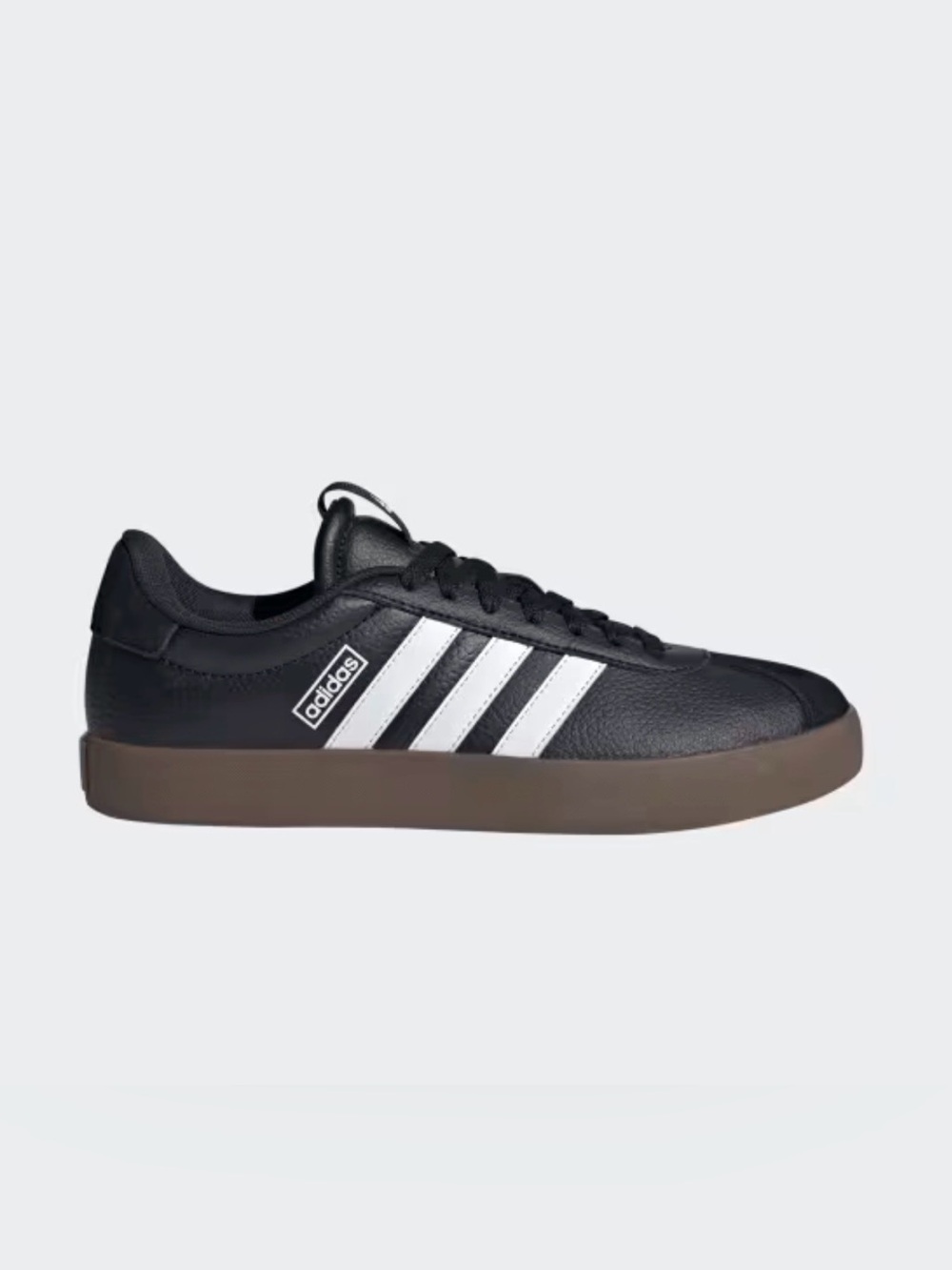 adidas Black White Brown Low-Top Sneakers